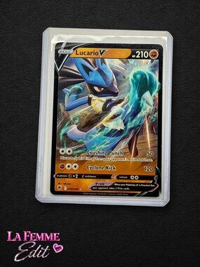 Pokemon Card Lucario V 078/189